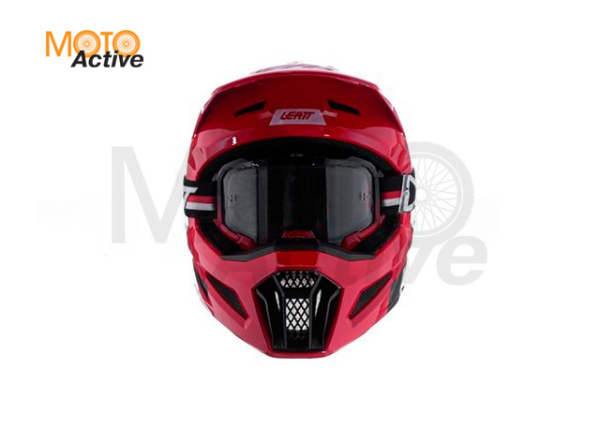 Кроссовый шлем с очками Leatt 3.5 V24 Red